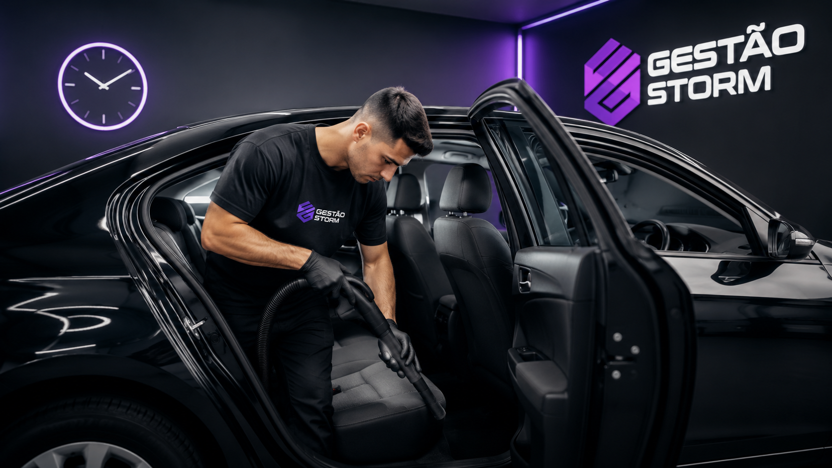 Higienização rápida para veículos de aplicativo: serviço ágil sem encharcar o interior
